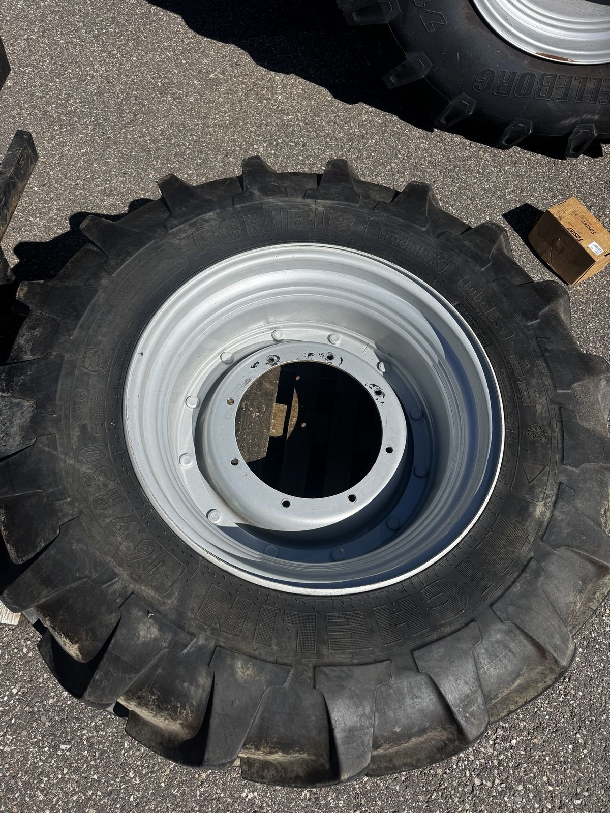 Rad Türe ait Trinker Steyr / Case LWB, Gebrauchtmaschine içinde Traberg (resim 3)