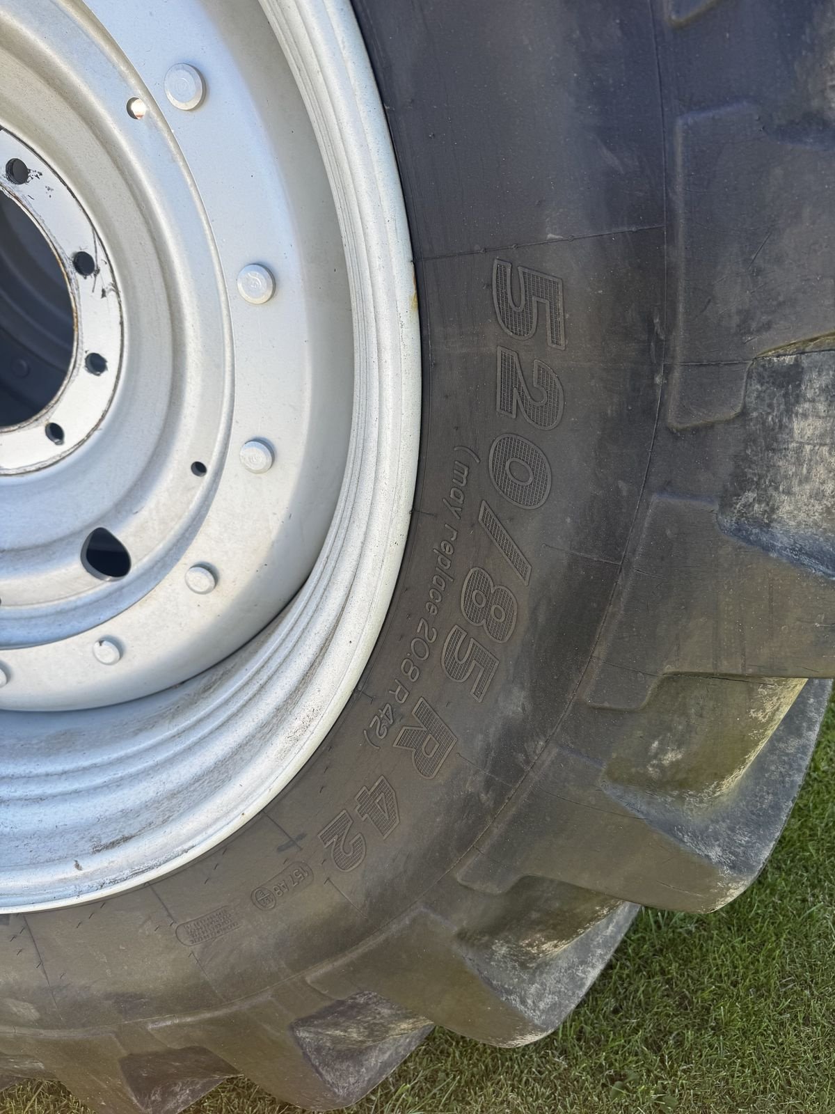 Rad Türe ait Trinker Steyr / Case LWB, Gebrauchtmaschine içinde Traberg (resim 1)