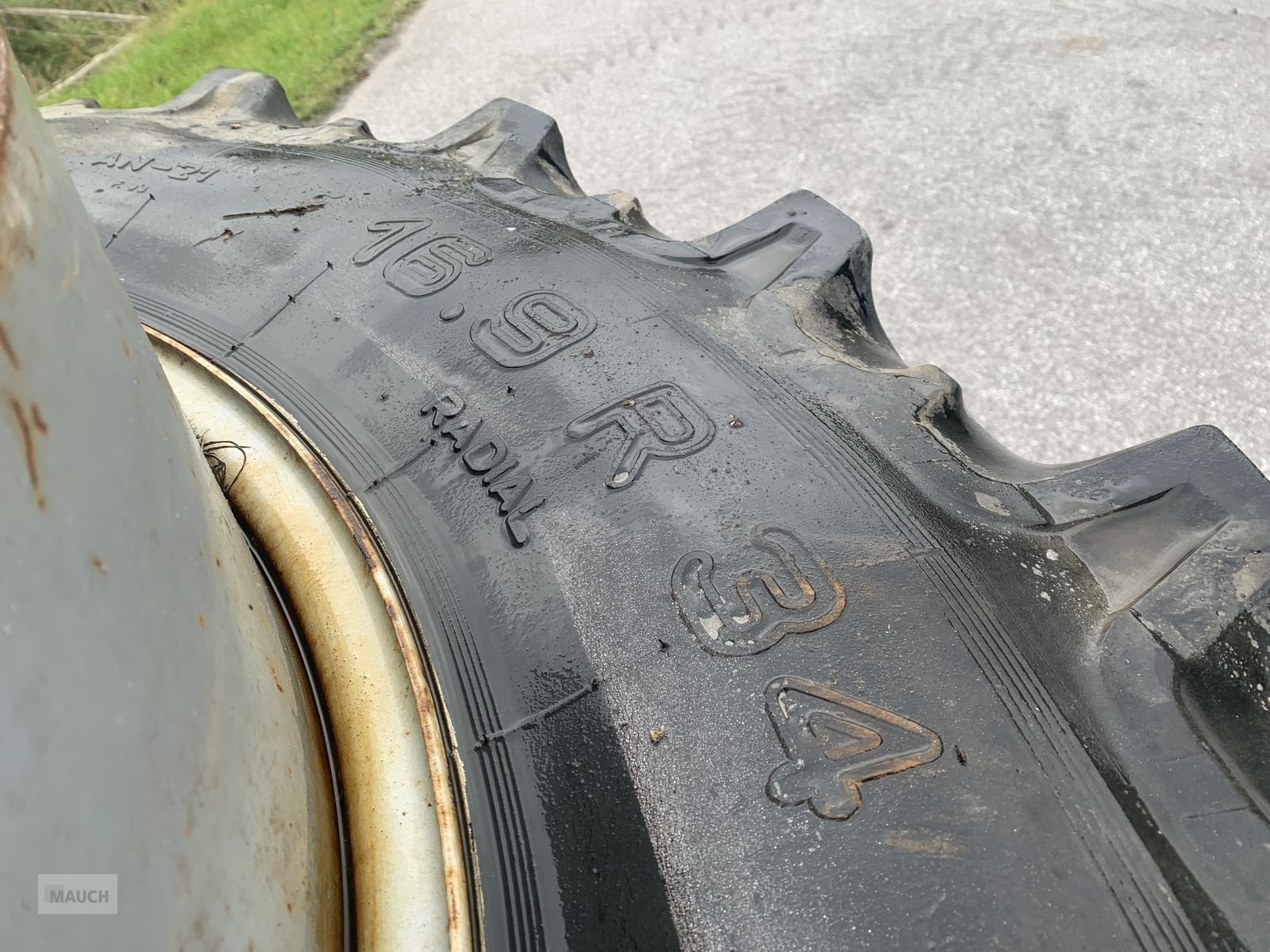 Rad Türe ait Trinker Zwillingsräder 16.9-34, Gebrauchtmaschine içinde Eben (resim 9)