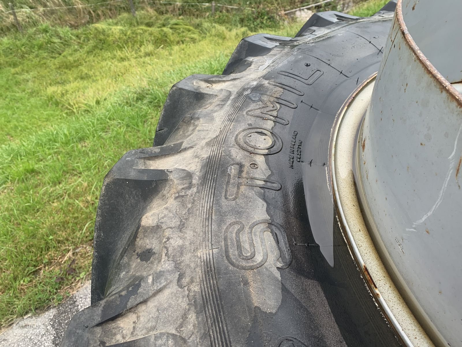 Rad Türe ait Trinker Zwillingsräder 16.9-34, Gebrauchtmaschine içinde Eben (resim 8)