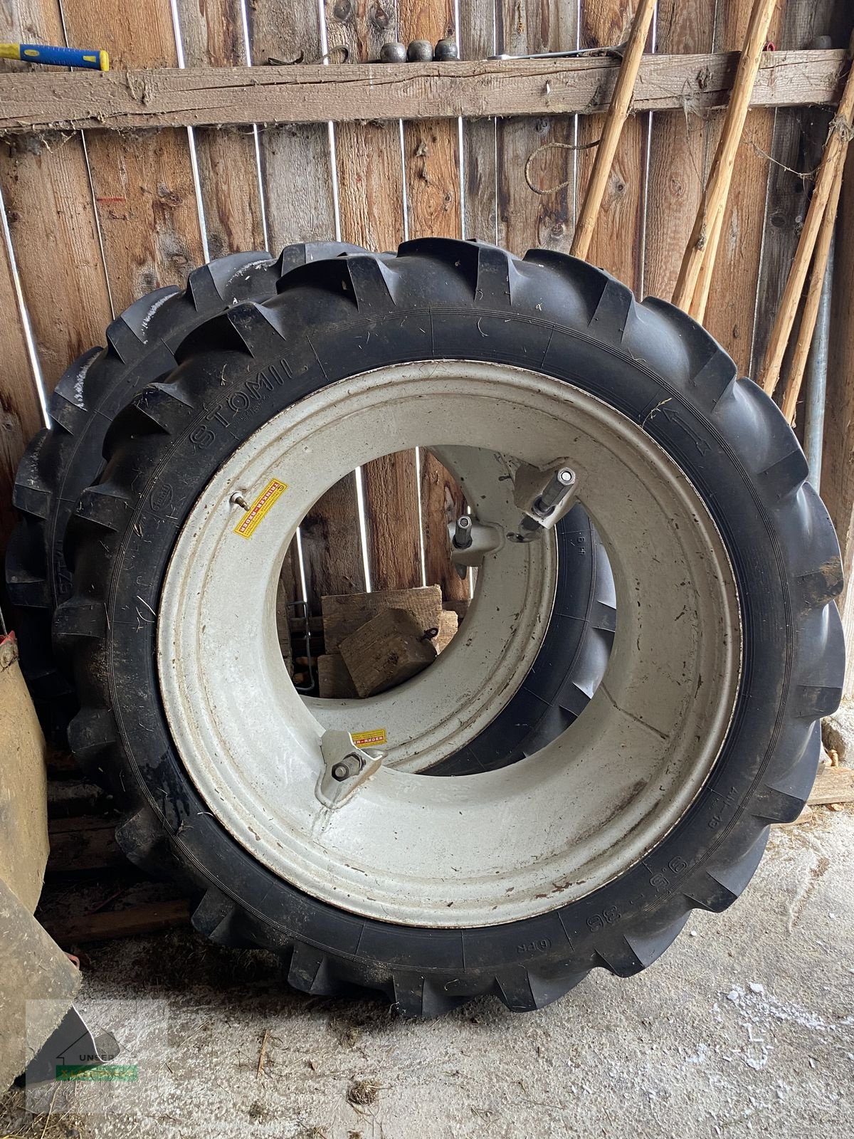 Rad tip Trinker Zwillingsräder Trinker 9,5-36 zu 480/65R28, Gebrauchtmaschine in Wartberg (Poză 1)