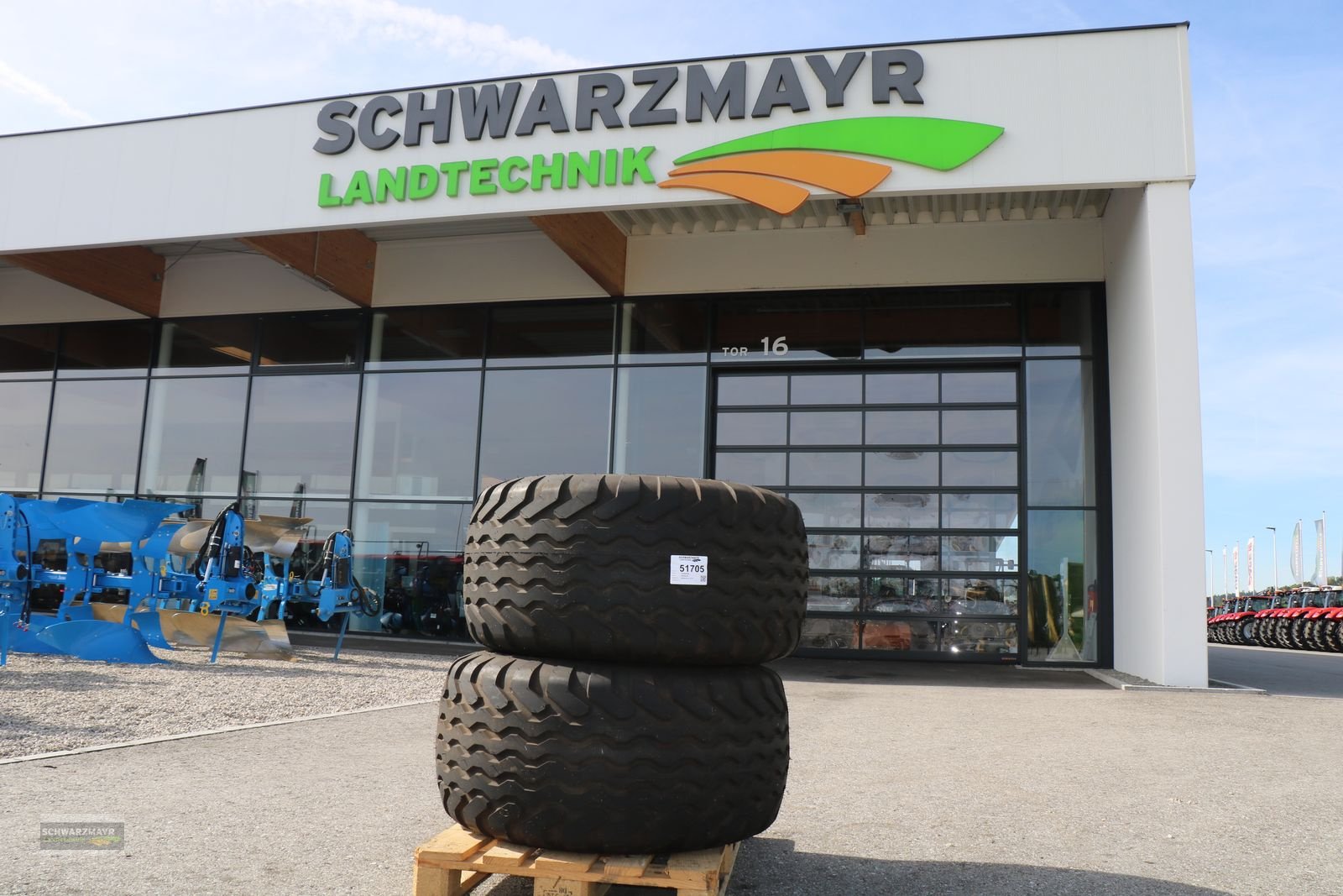 Rad del tipo Vredestein 500/55-20 Flotation, Neumaschine In Gampern (Immagine 1)