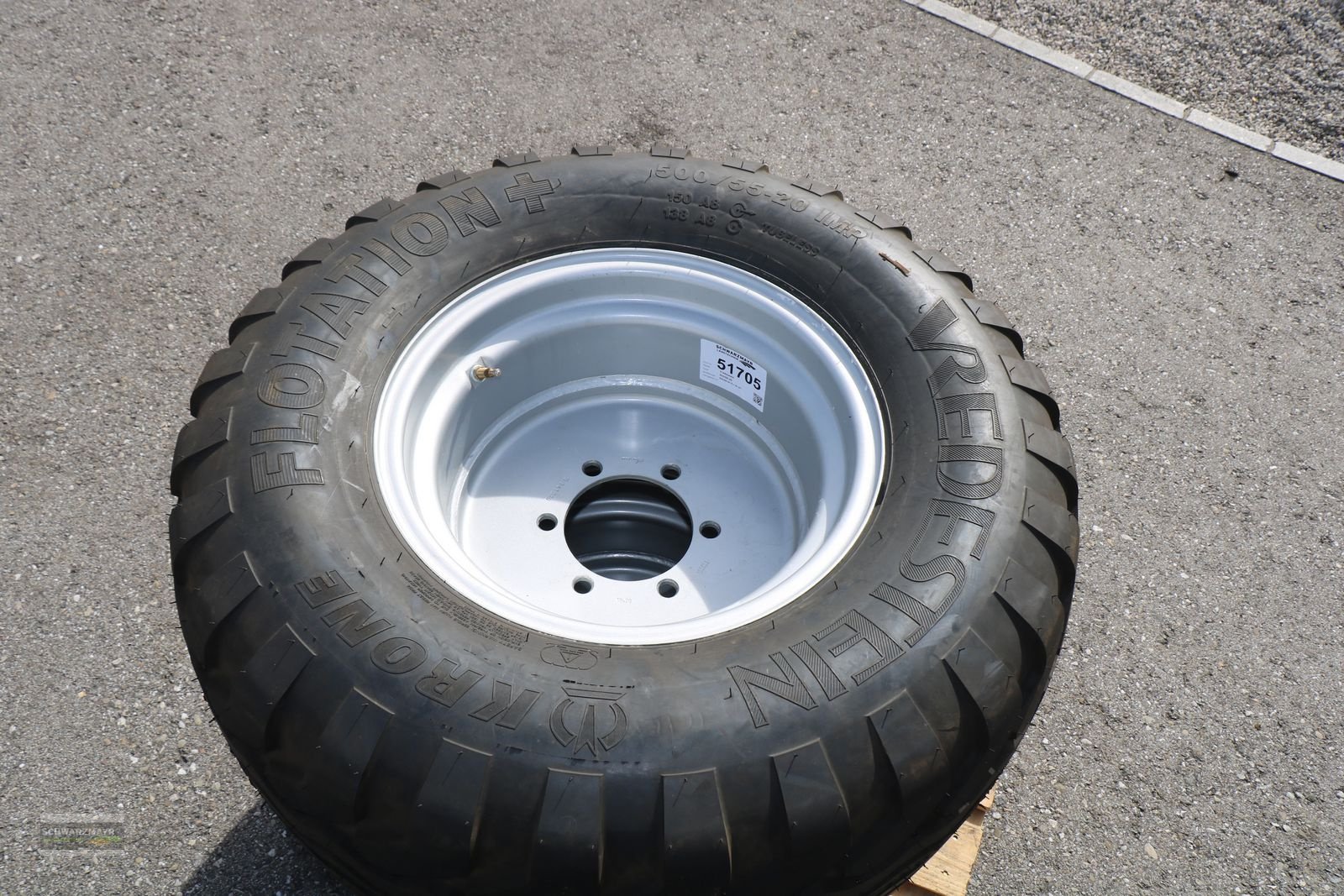 Rad del tipo Vredestein 500/55-20 Flotation, Neumaschine In Gampern (Immagine 5)