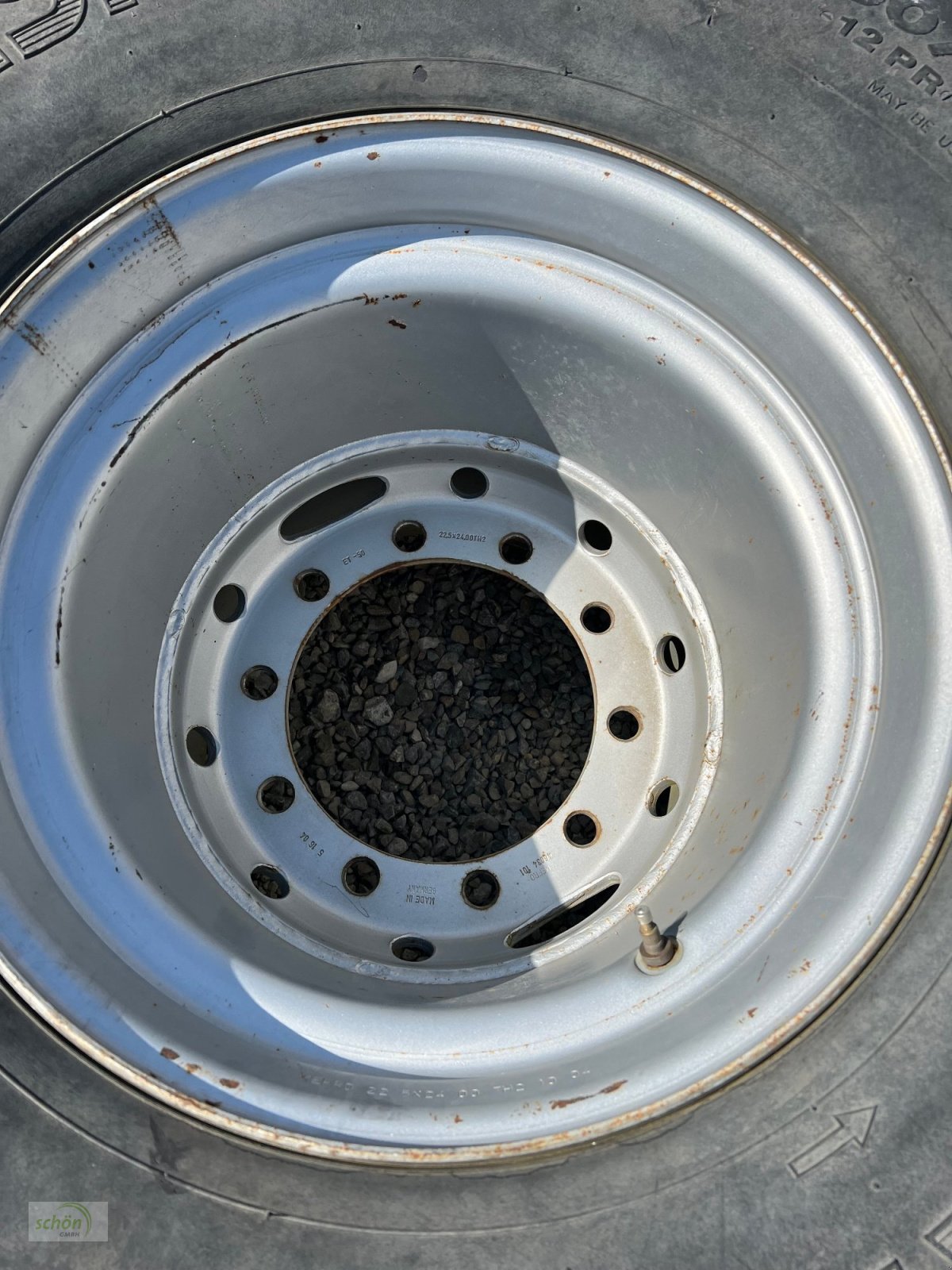 Rad del tipo Vredestein Flotation + in der Größe 700/45-22,5 auf einer 10-Loch Felge mit ET - 50, 281 / 335, Gebrauchtmaschine In Burgrieden (Immagine 3)