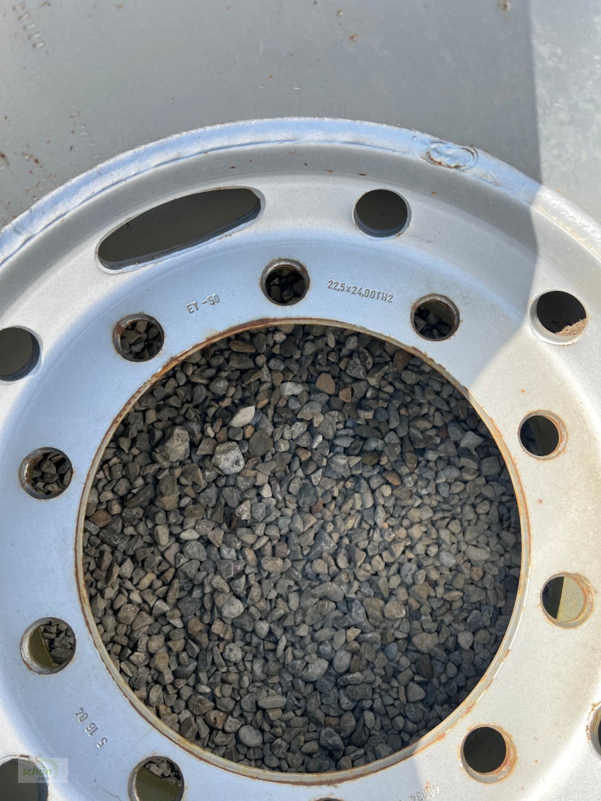 Rad del tipo Vredestein Flotation + in der Größe 700/45-22,5 auf einer 10-Loch Felge mit ET - 50, 281 / 335, Gebrauchtmaschine In Burgrieden (Immagine 5)