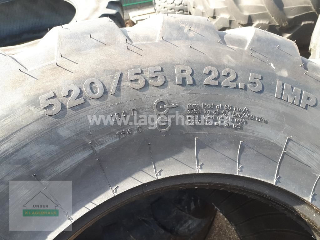 Rad del tipo Vredestein FLOTATION TRAC 520/55R 22,5, Neumaschine In Amstetten (Immagine 2)