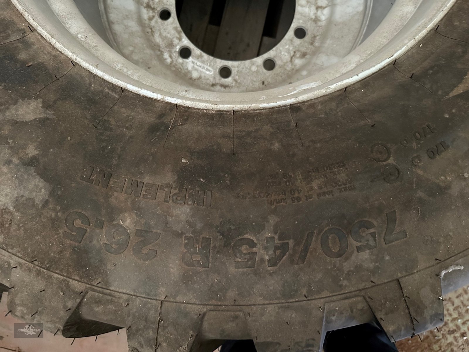 Rad от тип Vredestein Flotation Trac 750/45R26.5, Neumaschine в Rankweil (Снимка 9)