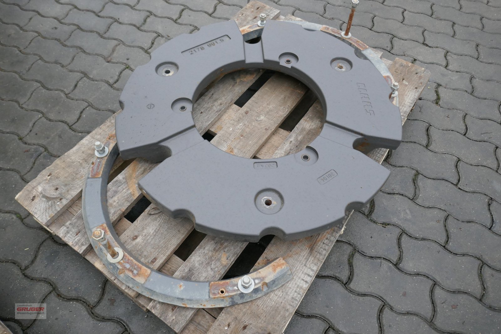 Radgewicht des Typs CLAAS Radgewichte 2x 220kg, Gebrauchtmaschine in Dorfen (Bild 3)