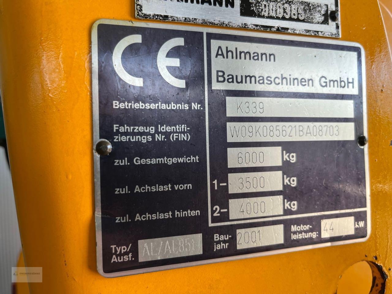 Radlader Türe ait Ahlmann AL 85, Gebrauchtmaschine içinde Twist - Rühlerfeld (resim 15)