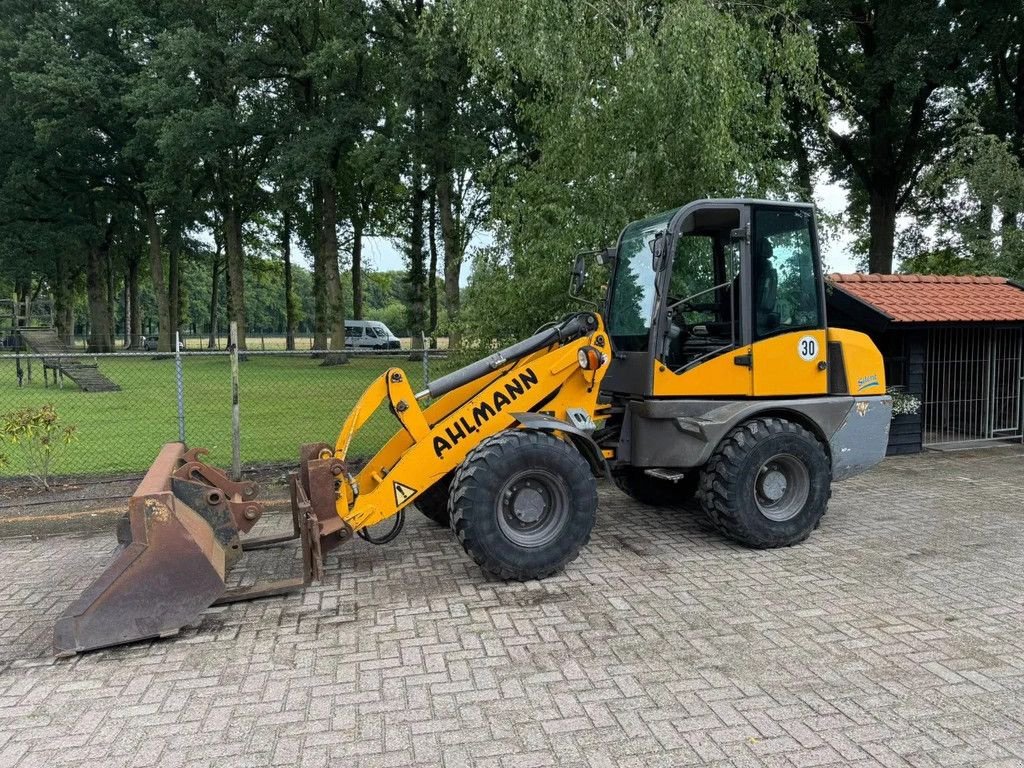 Radlader tip Ahlmann AL80 Shovel loader bak + vorken, Gebrauchtmaschine in Harskamp (Poză 1)