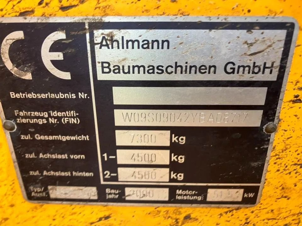 Radlader typu Ahlmann AZ 85 Shovel Loader, Gebrauchtmaschine w Lunteren (Zdjęcie 10)