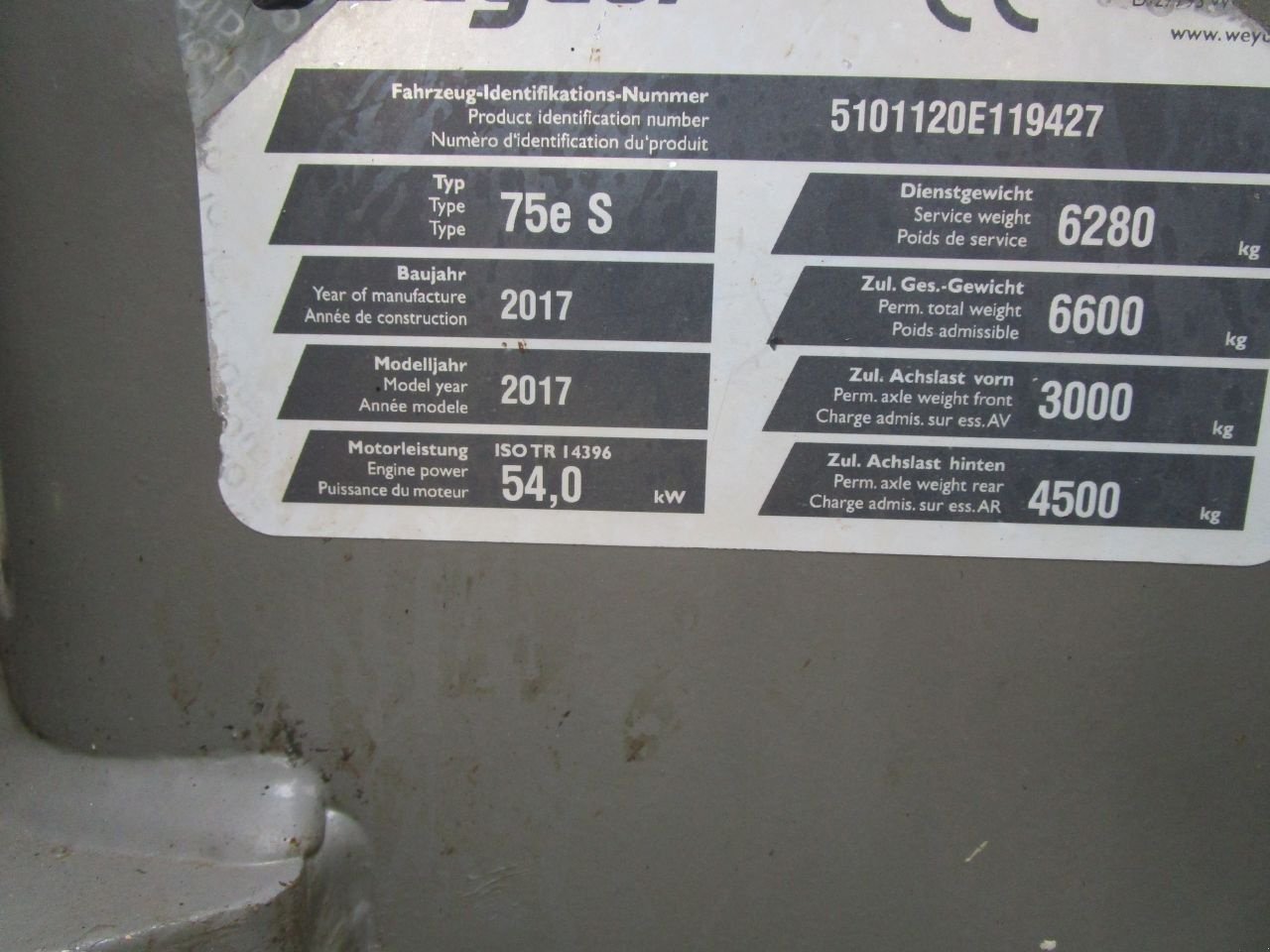 Radlader des Typs Atlas -, Gebrauchtmaschine in Nieuw-Weerdinge (Bild 4)