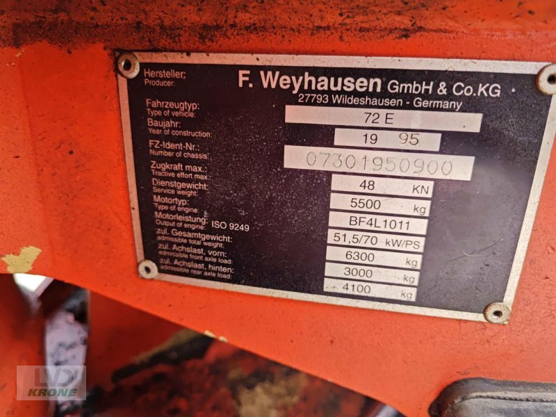 Radlader типа Atlas 72E, Gebrauchtmaschine в Zorbau (Фотография 15)