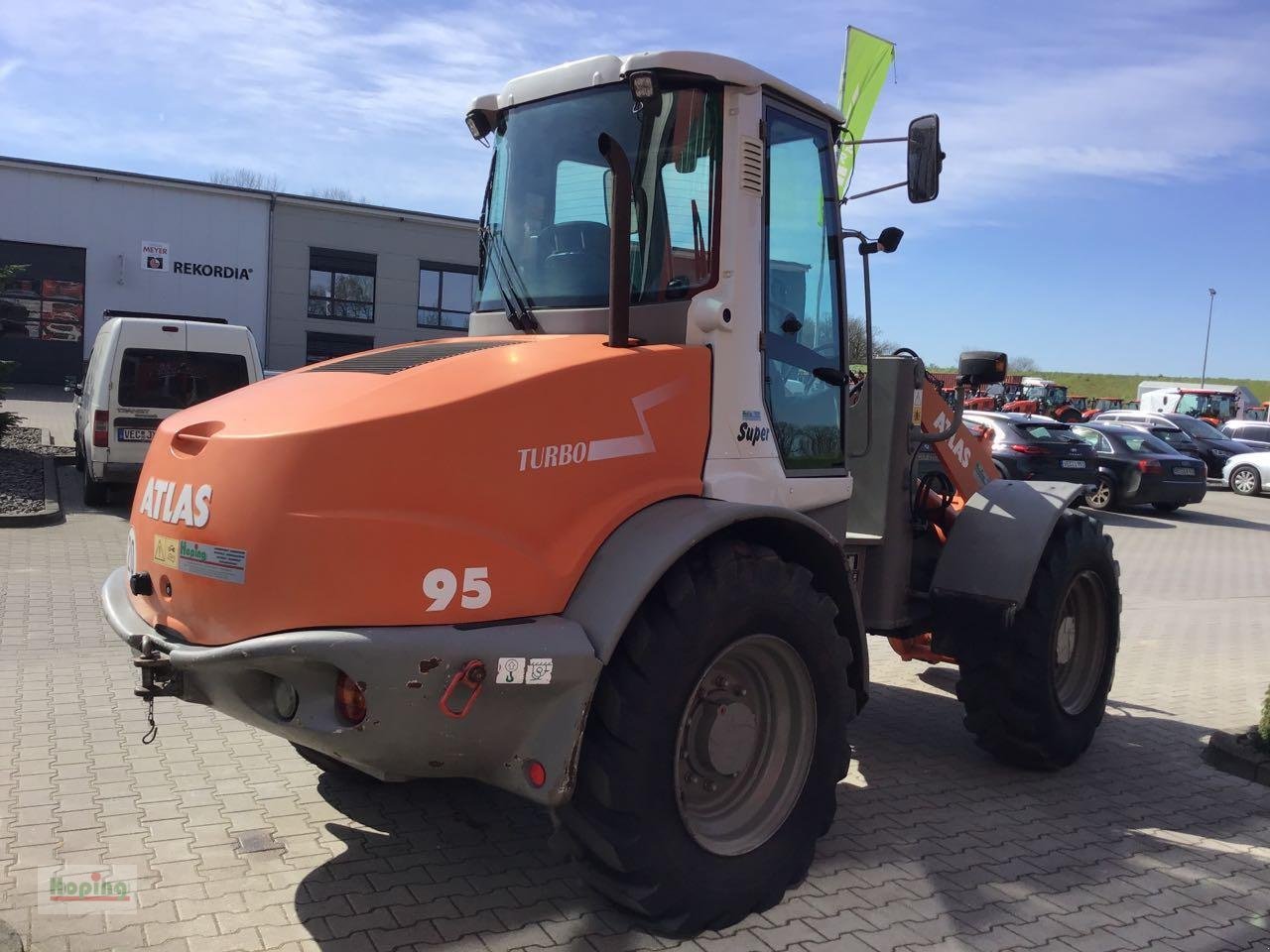 Radlader typu Atlas 95 Turbo, Gebrauchtmaschine v Bakum (Obrázek 4)