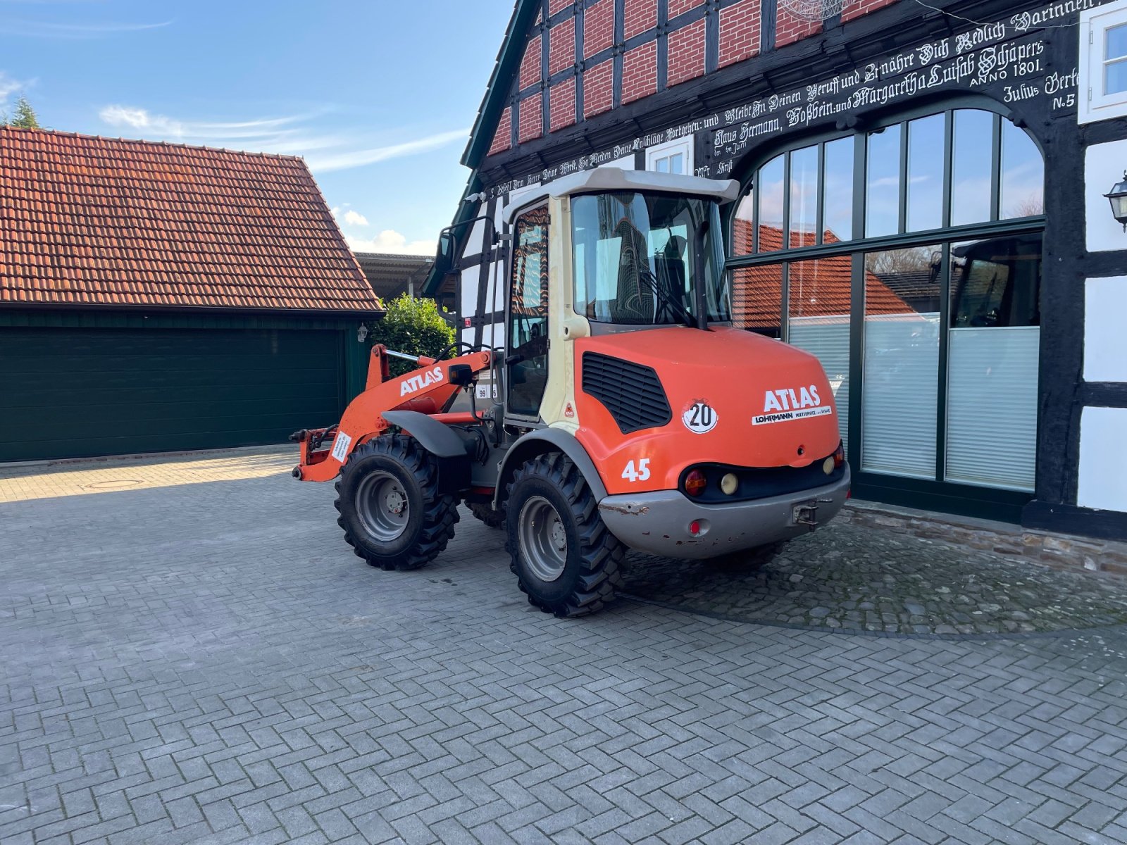 Radlader Türe ait Atlas AR 45, Gebrauchtmaschine içinde Hunteburg (resim 2)