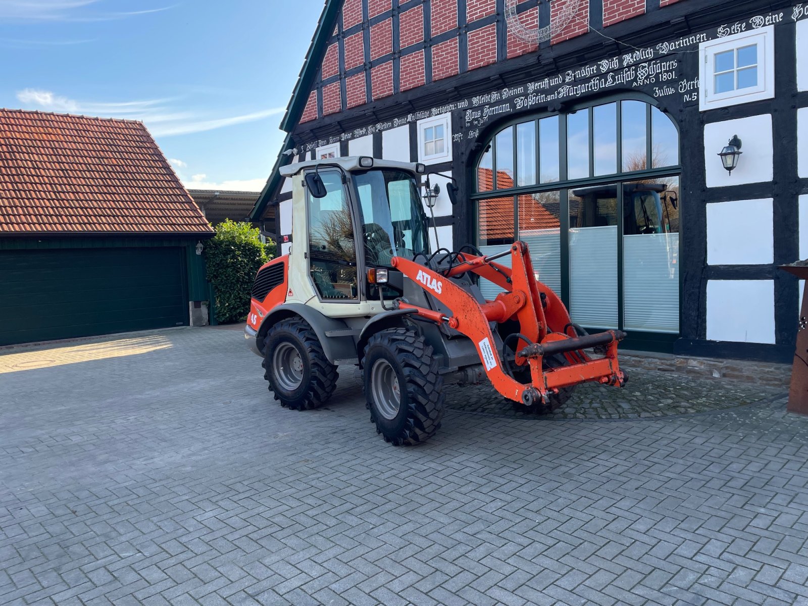 Radlader Türe ait Atlas AR 45, Gebrauchtmaschine içinde Hunteburg (resim 4)