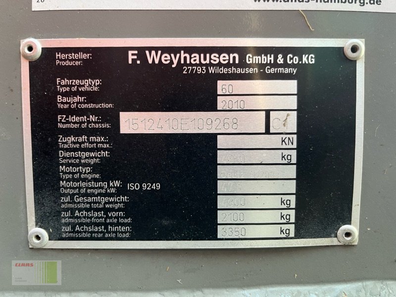 Radlader типа Atlas AR 60, Gebrauchtmaschine в Risum-Lindholm (Фотография 2)