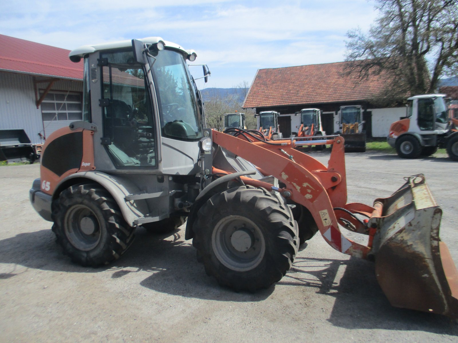 Radlader des Typs Atlas AR 65 Super mit Breitreifen Michelin 405/70R20, Gebrauchtmaschine in Haselbach (Bild 8)