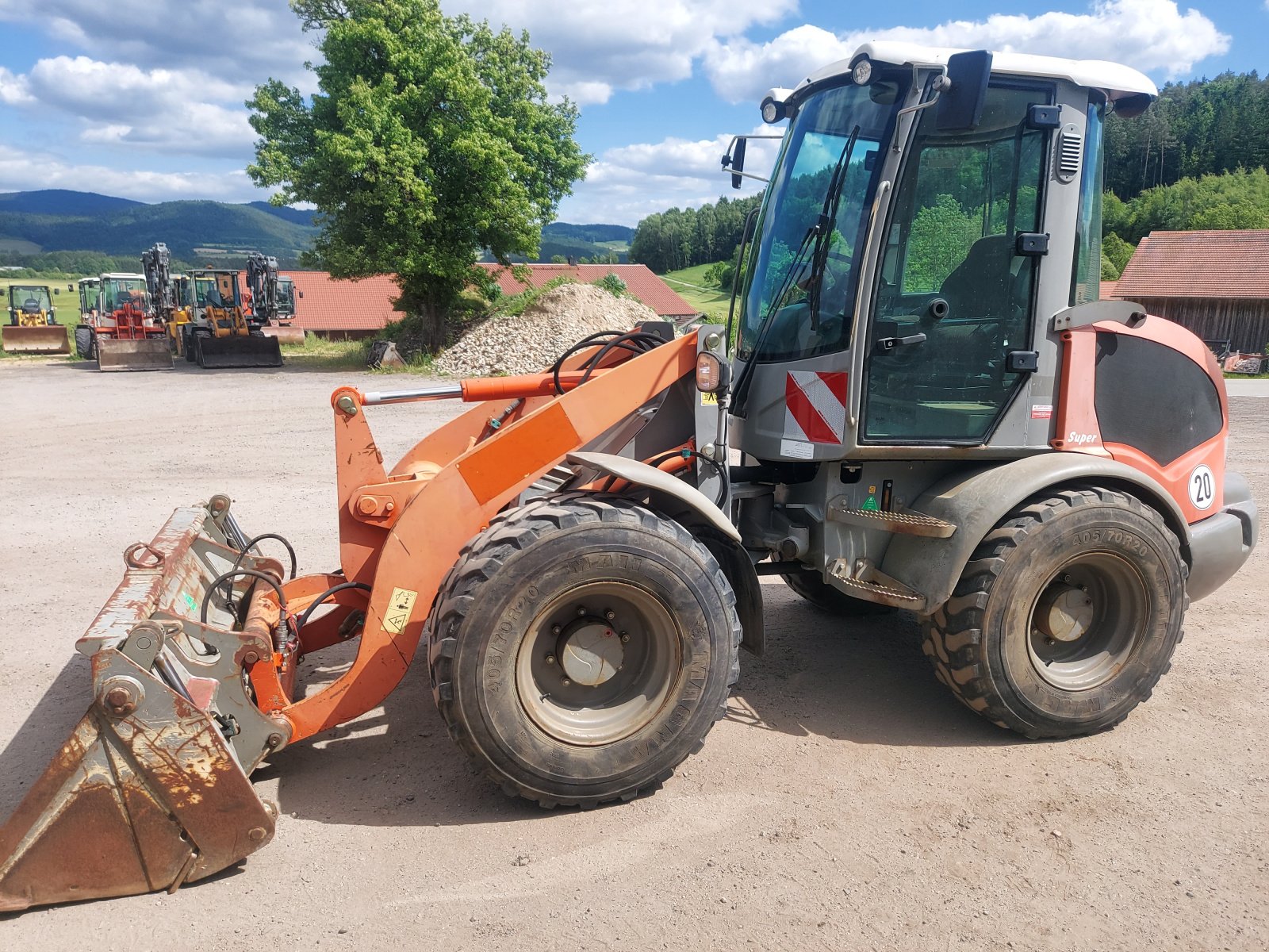 Radlader van het type Atlas AR 65 Super mit Breitreifen, Gebrauchtmaschine in Haselbach (Foto 4)