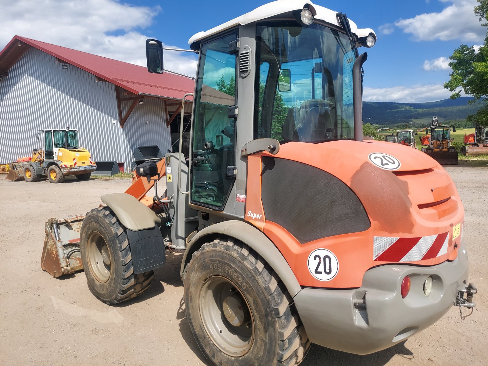 Radlader van het type Atlas AR 65 Super mit Breitreifen, Gebrauchtmaschine in Haselbach (Foto 5)