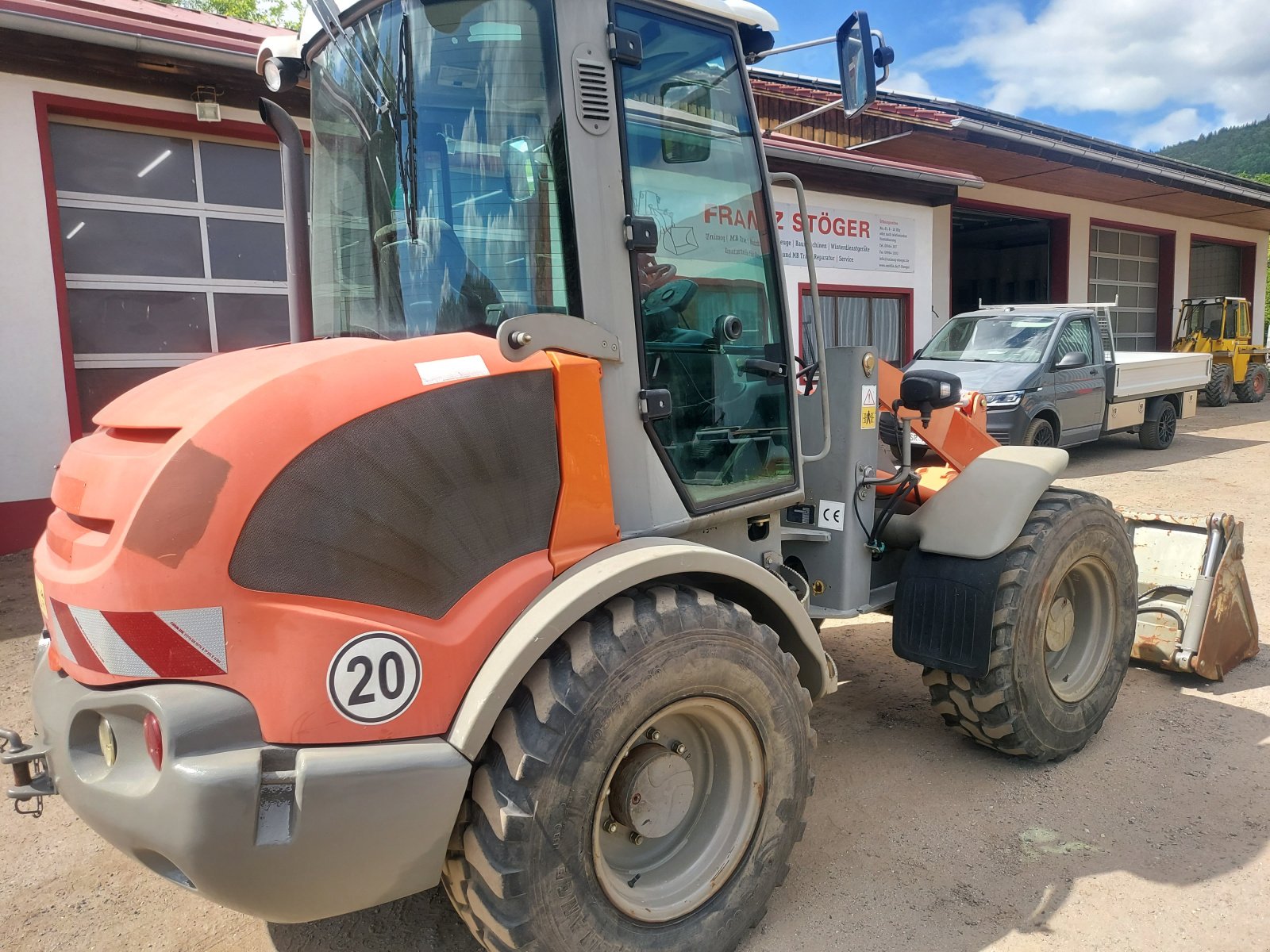 Radlader van het type Atlas AR 65 Super mit Breitreifen, Gebrauchtmaschine in Haselbach (Foto 8)