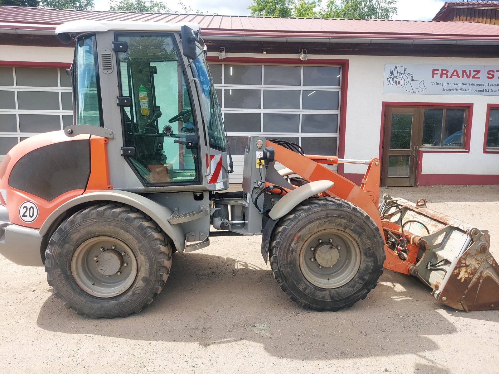 Radlader van het type Atlas AR 65 Super mit Breitreifen, Gebrauchtmaschine in Haselbach (Foto 9)