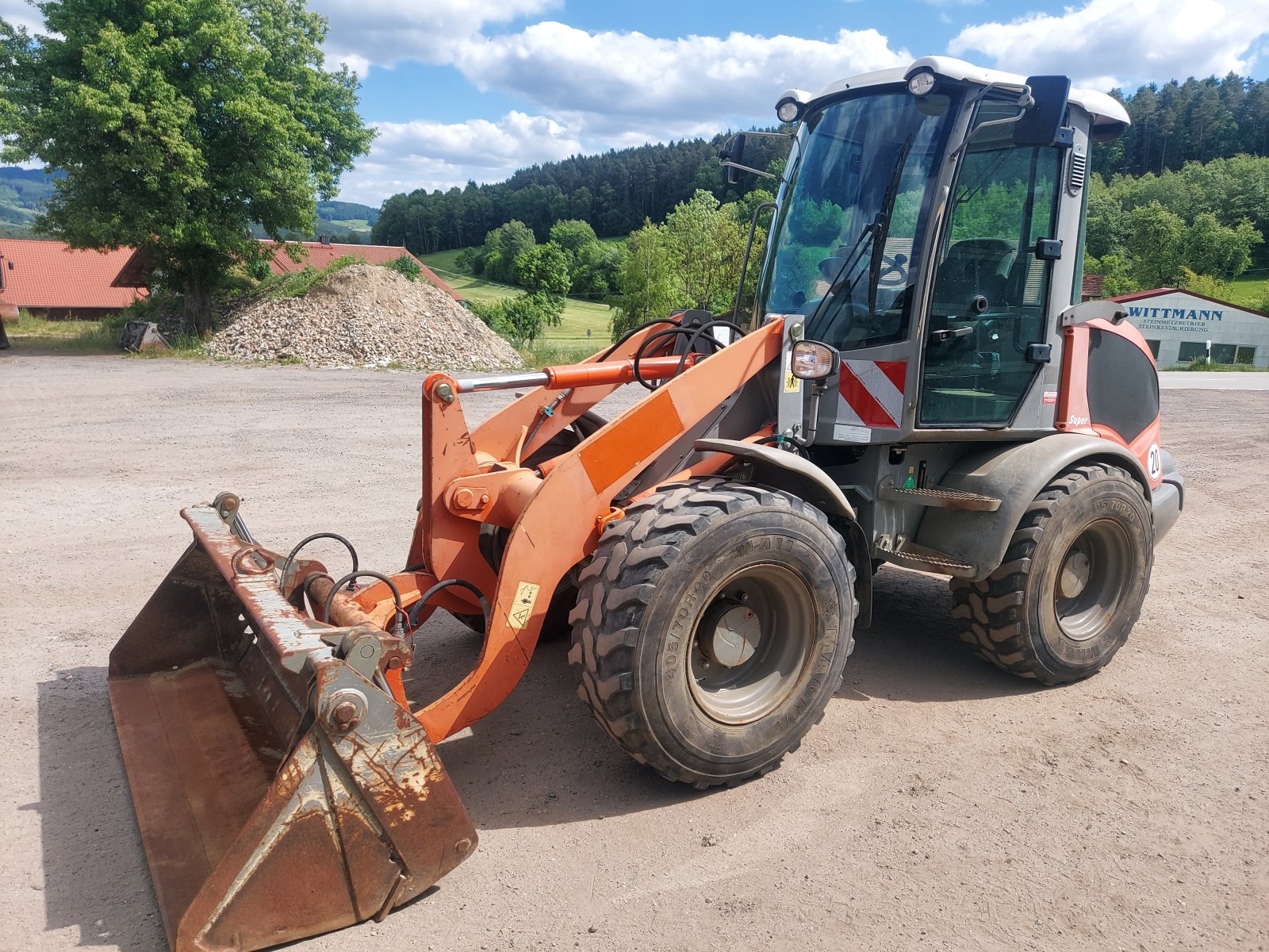 Radlader van het type Atlas AR 65 Super mit Breitreifen, Gebrauchtmaschine in Haselbach (Foto 11)