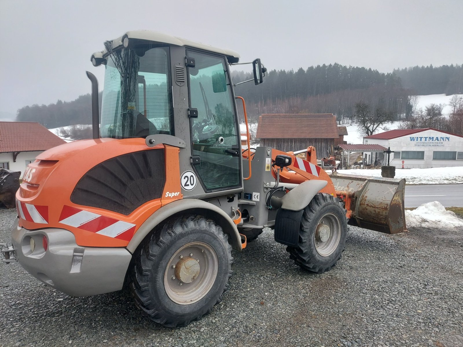 Radlader des Typs Atlas AR 65 Super, Gebrauchtmaschine in Haselbach (Bild 8)