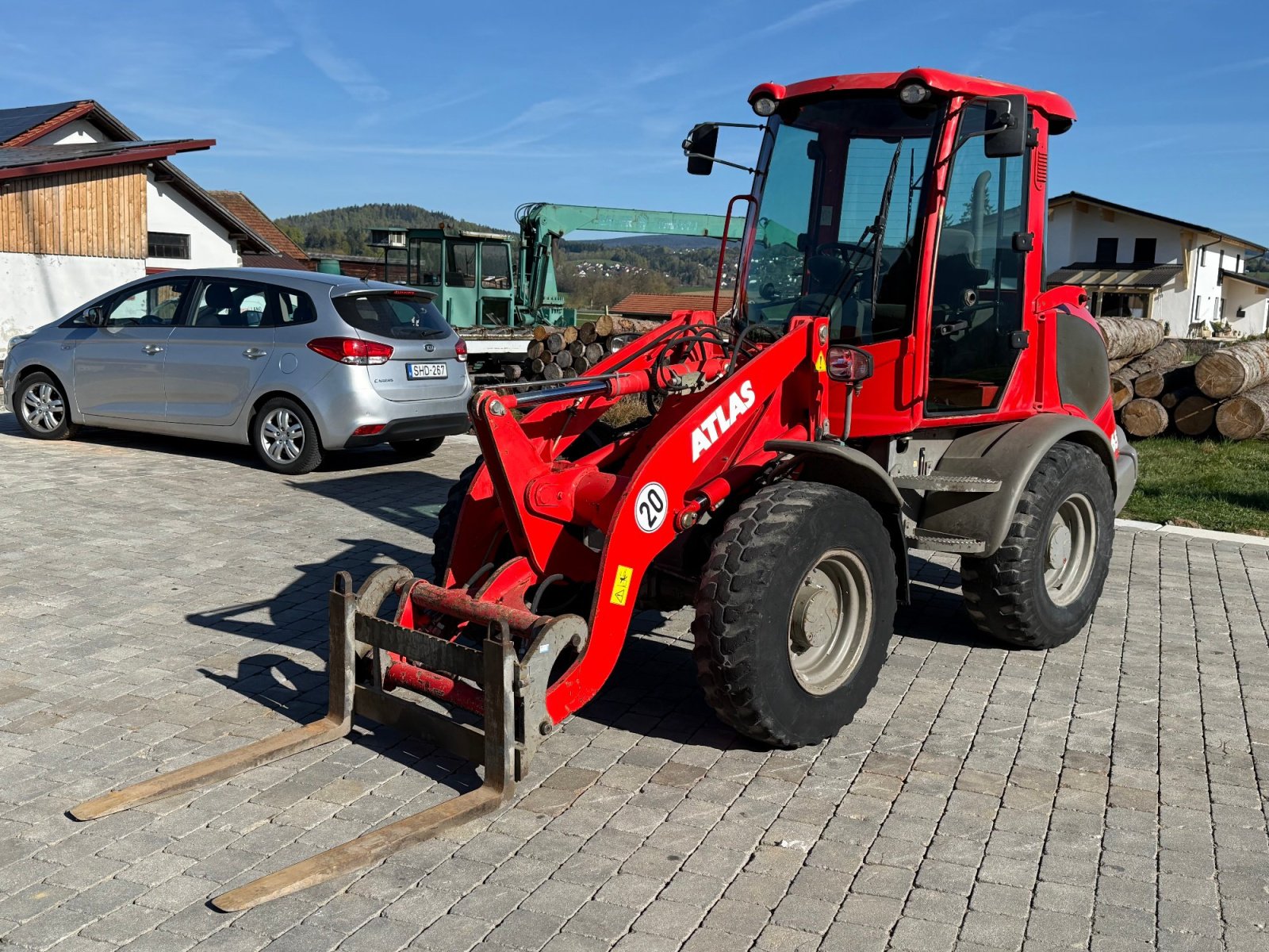 Radlader Türe ait Atlas AR 65, Gebrauchtmaschine içinde Neureichenau (resim 2)