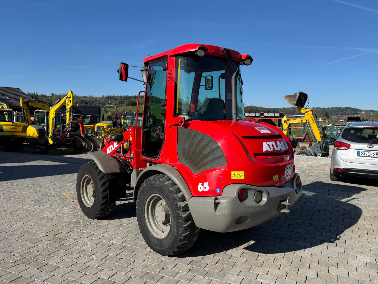 Radlader Türe ait Atlas AR 65, Gebrauchtmaschine içinde Neureichenau (resim 8)