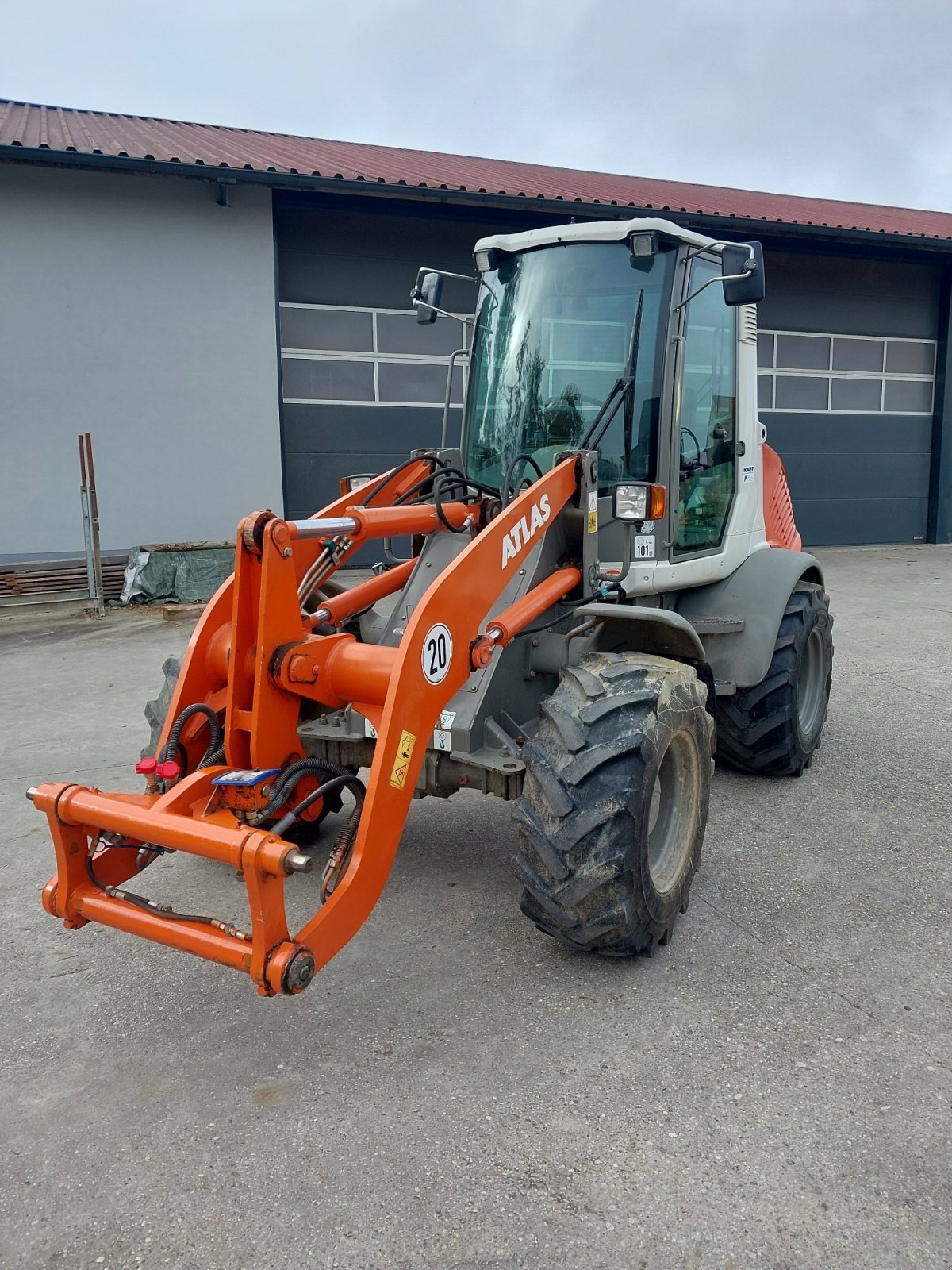 Radlader des Typs Atlas AR 75, Gebrauchtmaschine in Weilach (Bild 4)