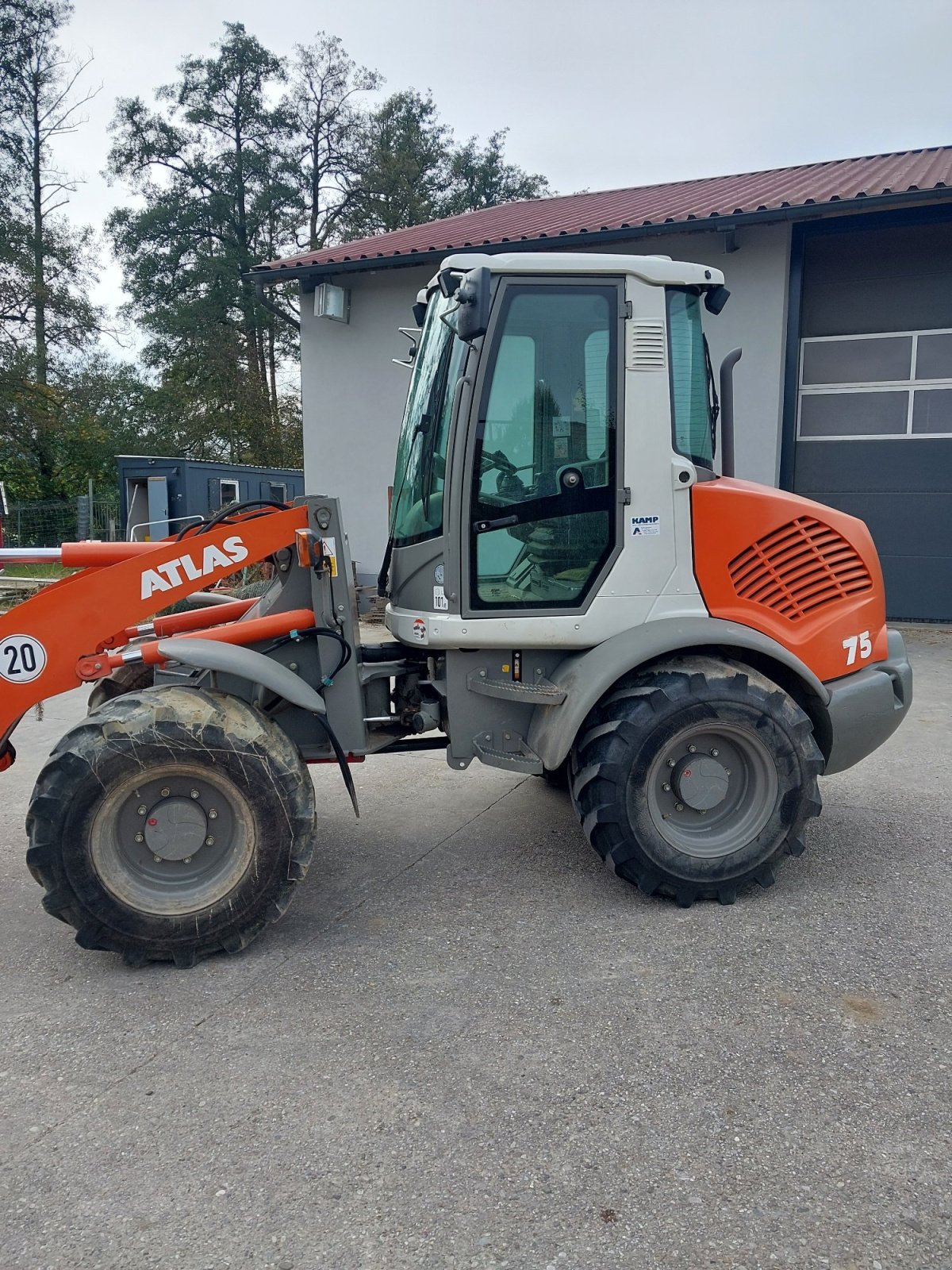 Radlader des Typs Atlas AR 75, Gebrauchtmaschine in Weilach (Bild 7)