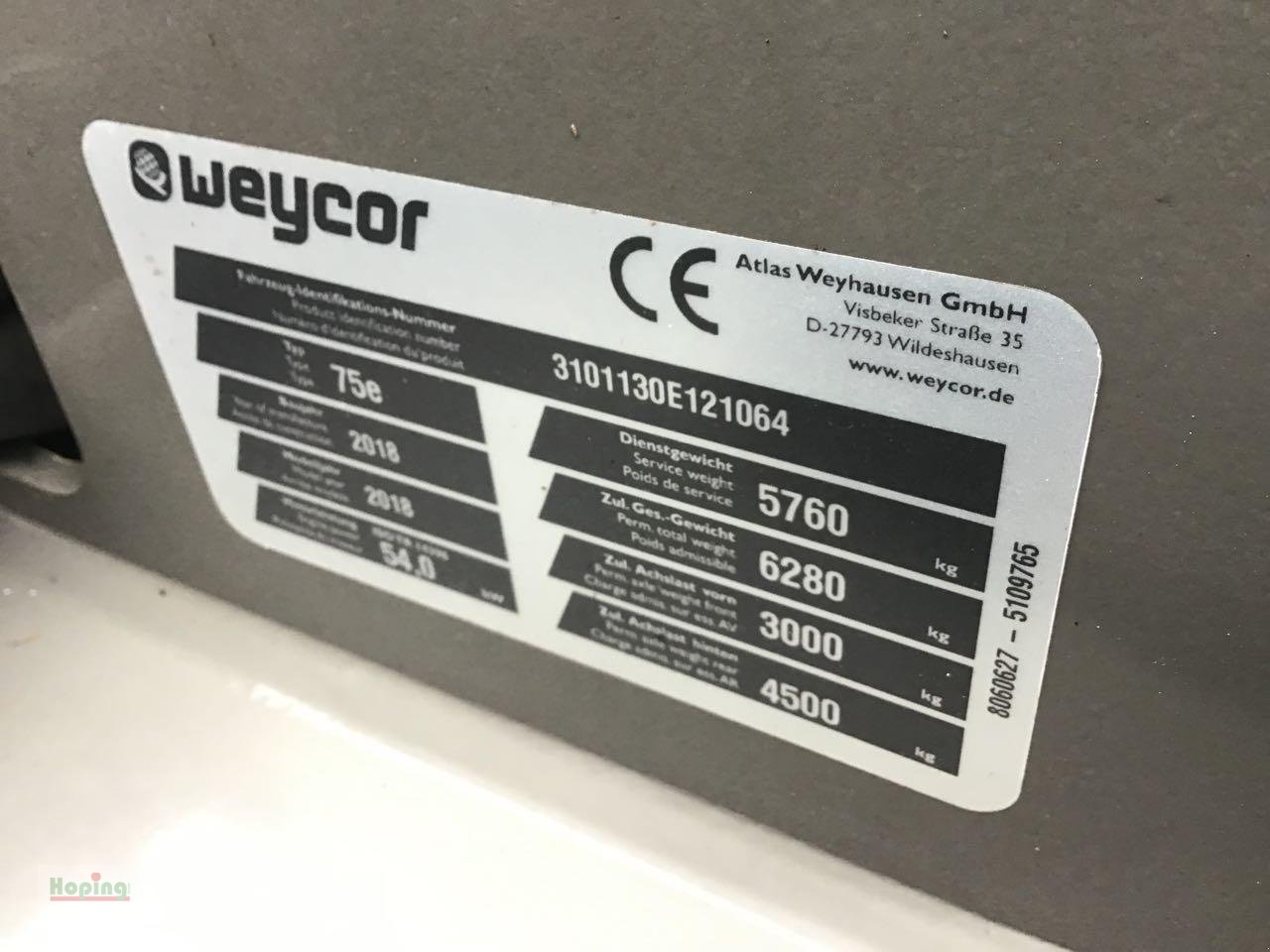 Radlader typu Atlas AR 75e, Gebrauchtmaschine v Bakum (Obrázek 7)