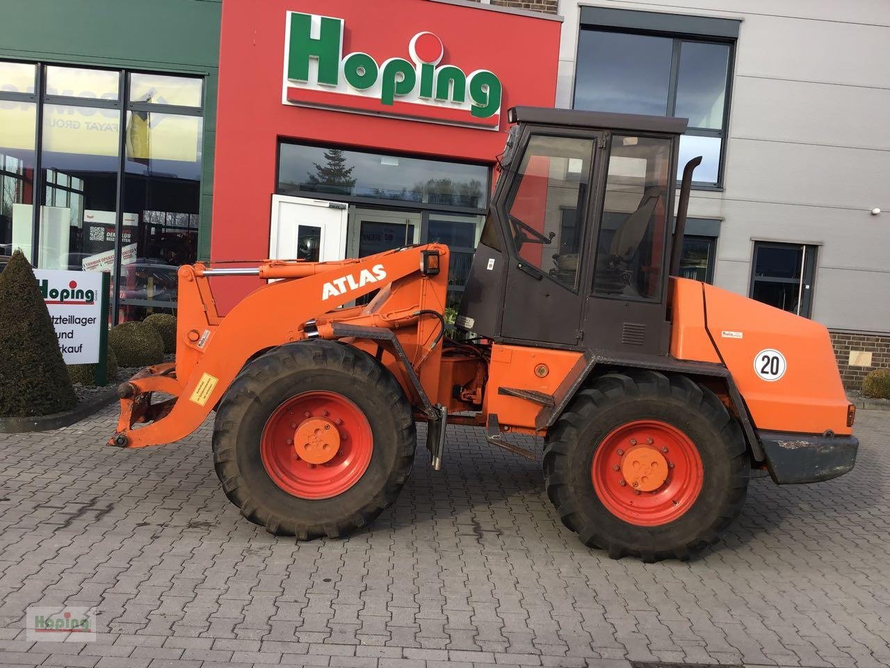 Radlader Türe ait Atlas AR 86E, Gebrauchtmaschine içinde Bakum (resim 1)