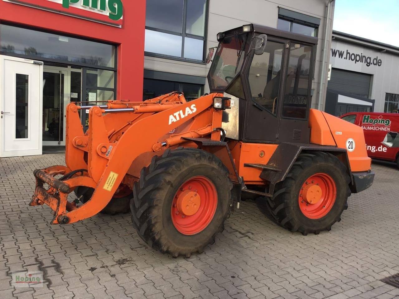 Radlader Türe ait Atlas AR 86E, Gebrauchtmaschine içinde Bakum (resim 2)