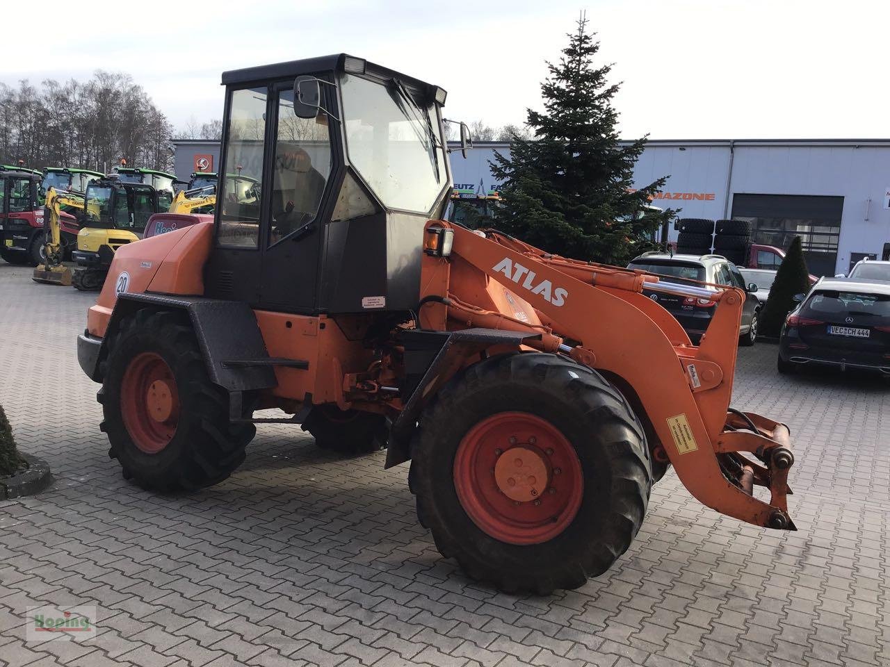 Radlader Türe ait Atlas AR 86E, Gebrauchtmaschine içinde Bakum (resim 4)