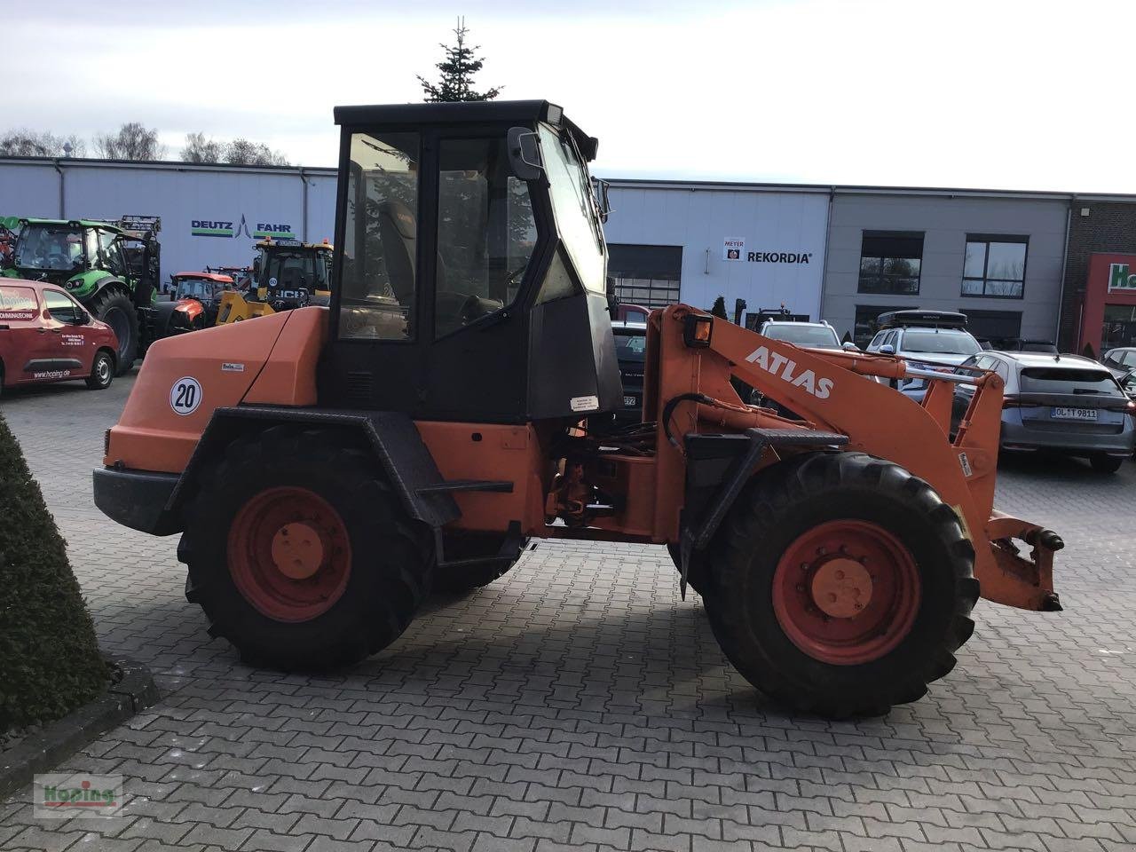 Radlader Türe ait Atlas AR 86E, Gebrauchtmaschine içinde Bakum (resim 5)