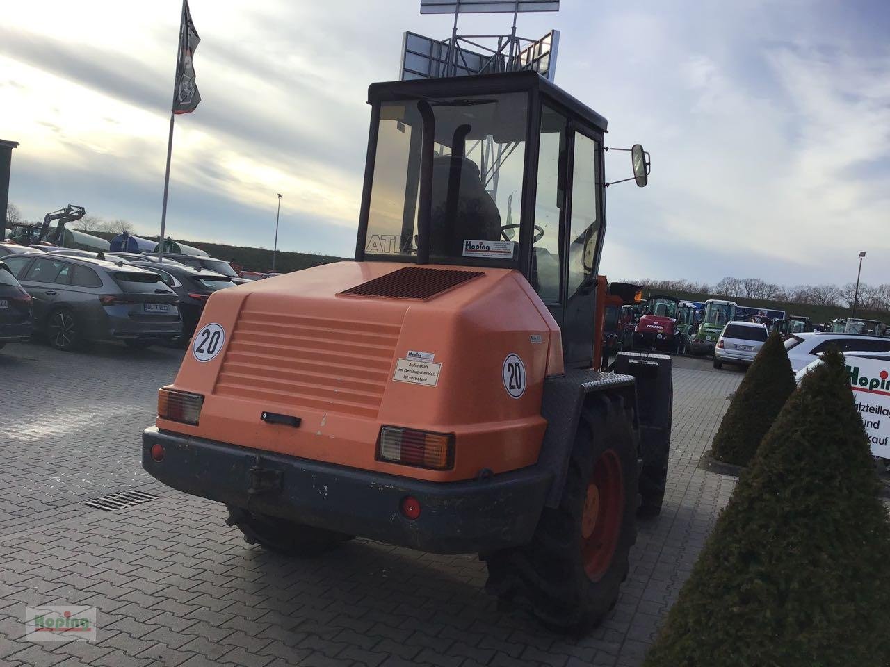 Radlader Türe ait Atlas AR 86E, Gebrauchtmaschine içinde Bakum (resim 7)