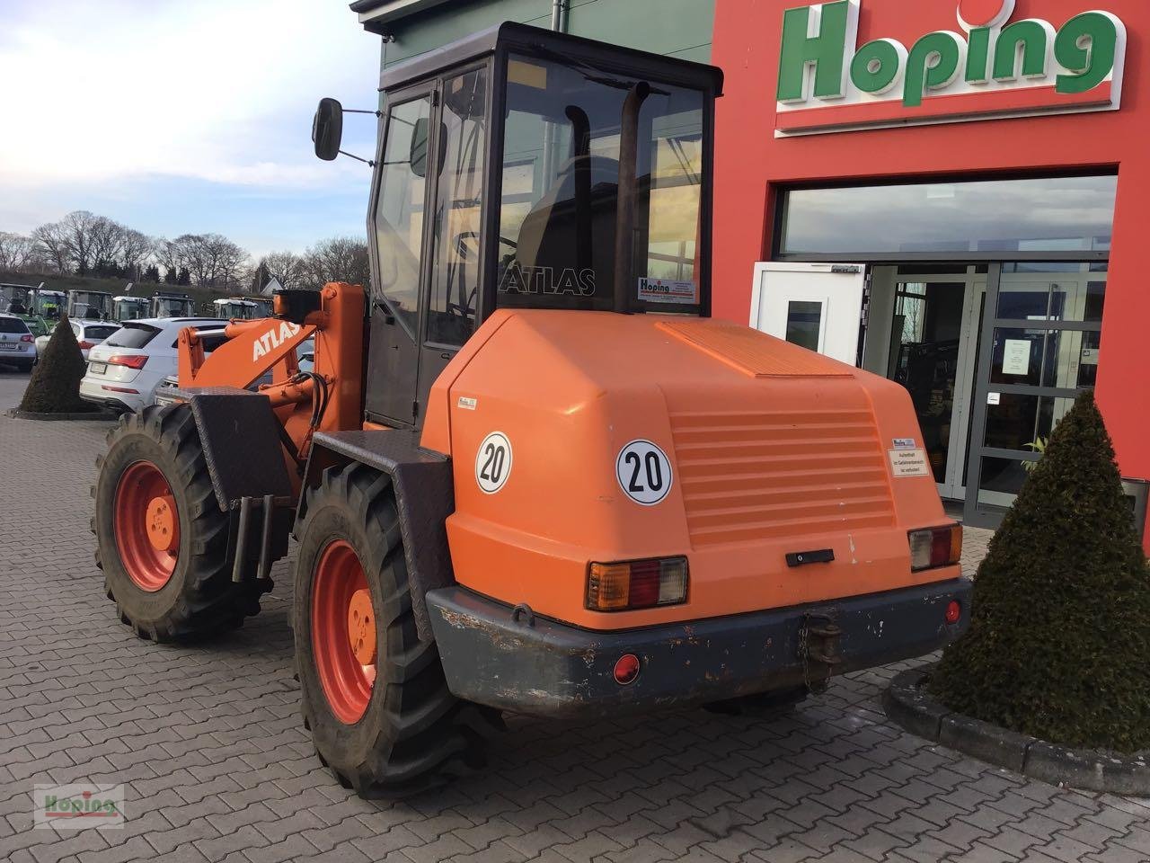 Radlader Türe ait Atlas AR 86E, Gebrauchtmaschine içinde Bakum (resim 8)