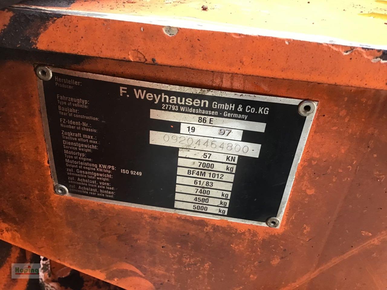 Radlader Türe ait Atlas AR 86E, Gebrauchtmaschine içinde Bakum (resim 10)