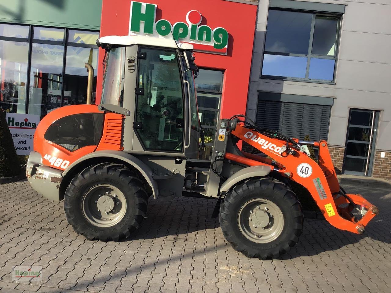 Radlader des Typs Atlas AR480, Gebrauchtmaschine in Bakum (Bild 1)