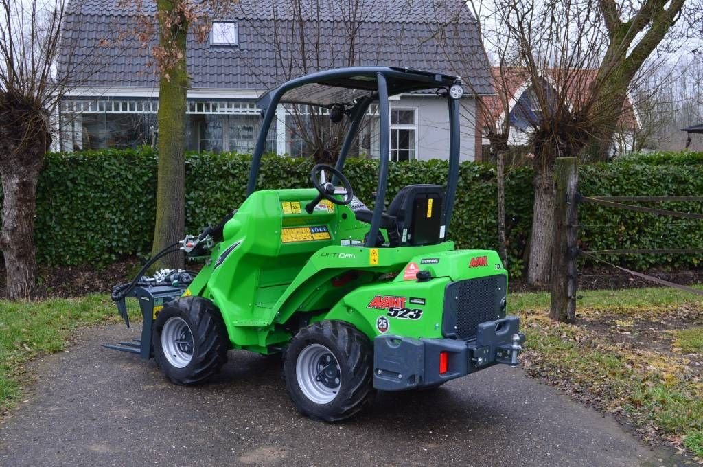 Radlader tip Avant 523 TDL Kniklader/Shovel, Gebrauchtmaschine in Erichem (Poză 10)