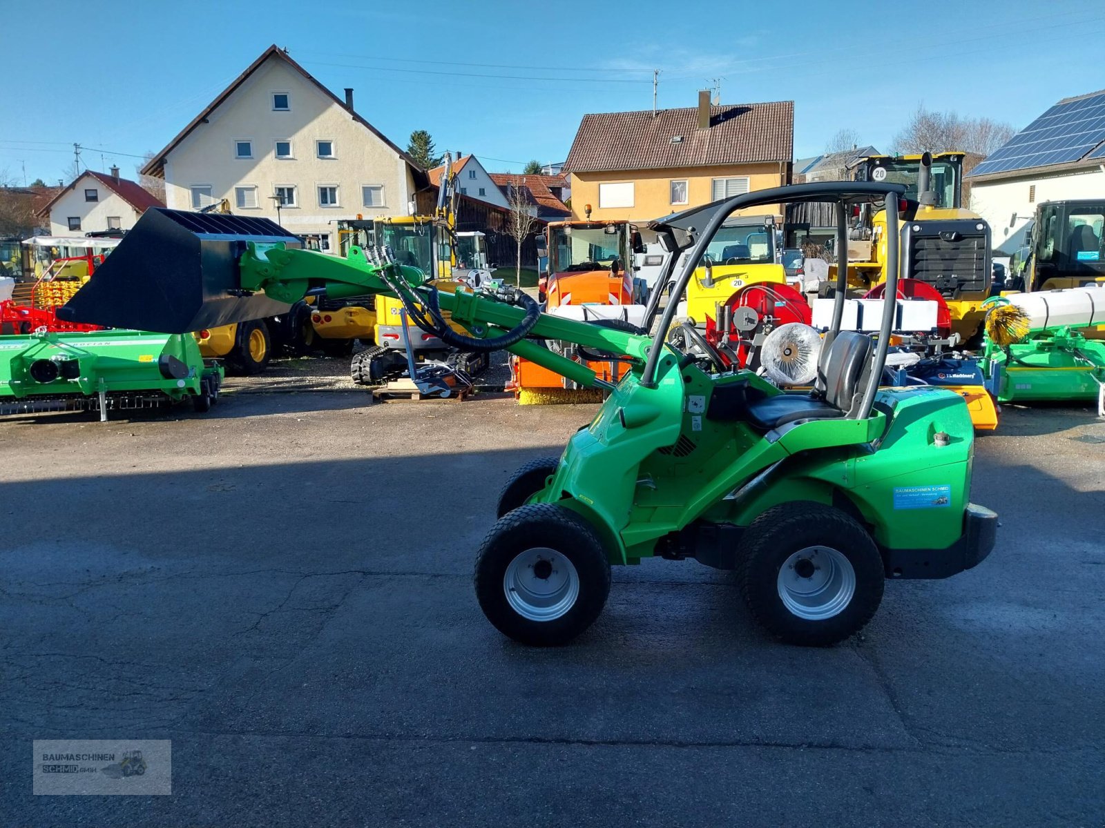 Radlader от тип Avant 630, Gebrauchtmaschine в Stetten (Снимка 4)