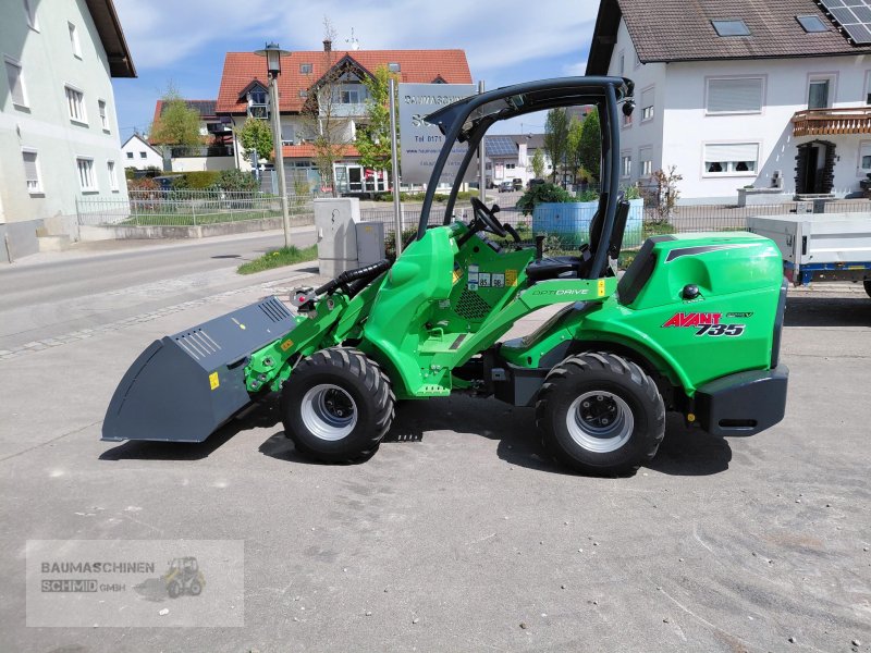 Radlader типа Avant 735, Gebrauchtmaschine в Stetten (Фотография 1)
