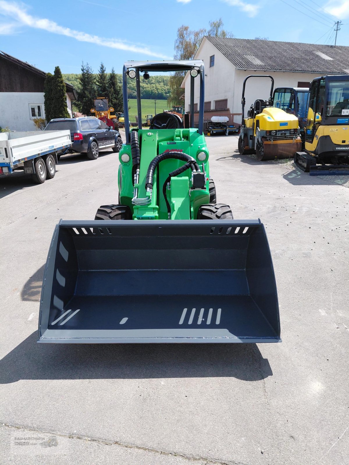 Radlader des Typs Avant 735, Gebrauchtmaschine in Stetten (Bild 3)