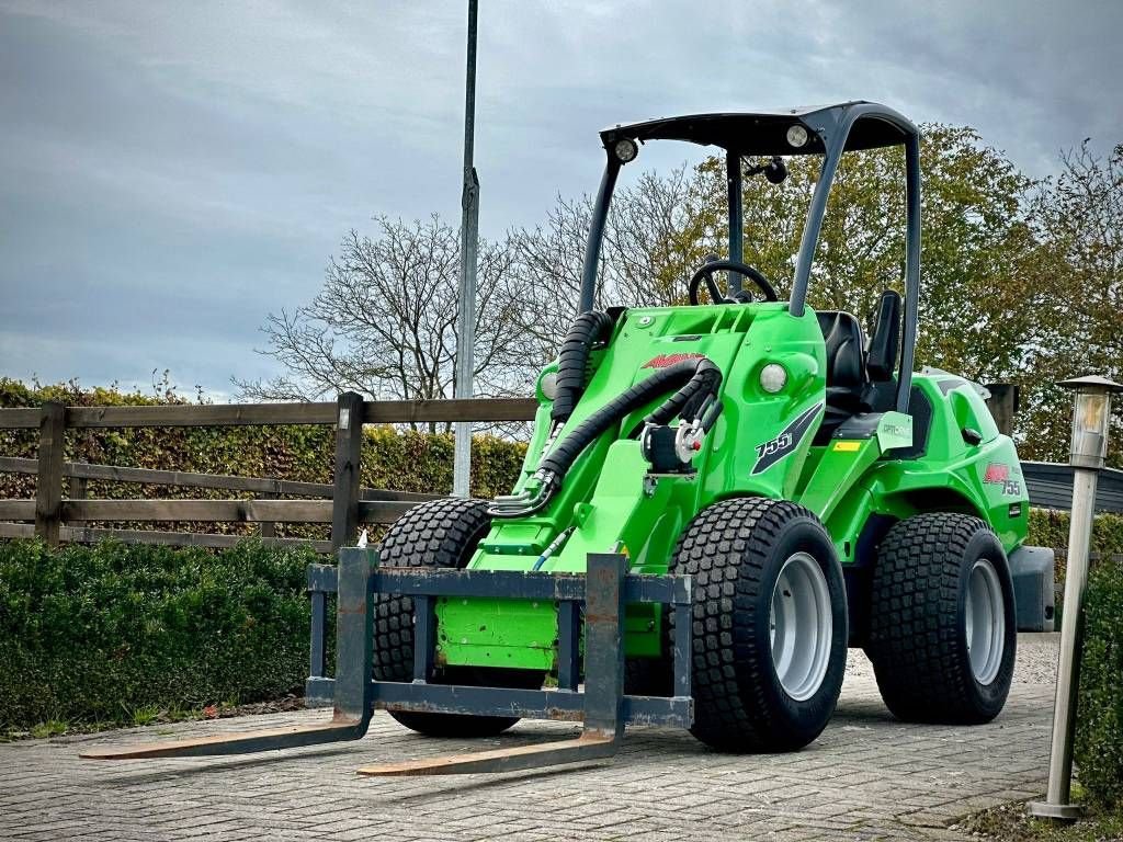 Radlader του τύπου Avant 755i TDL Kniklader/Shovel, Gebrauchtmaschine σε Erichem (Φωτογραφία 1)