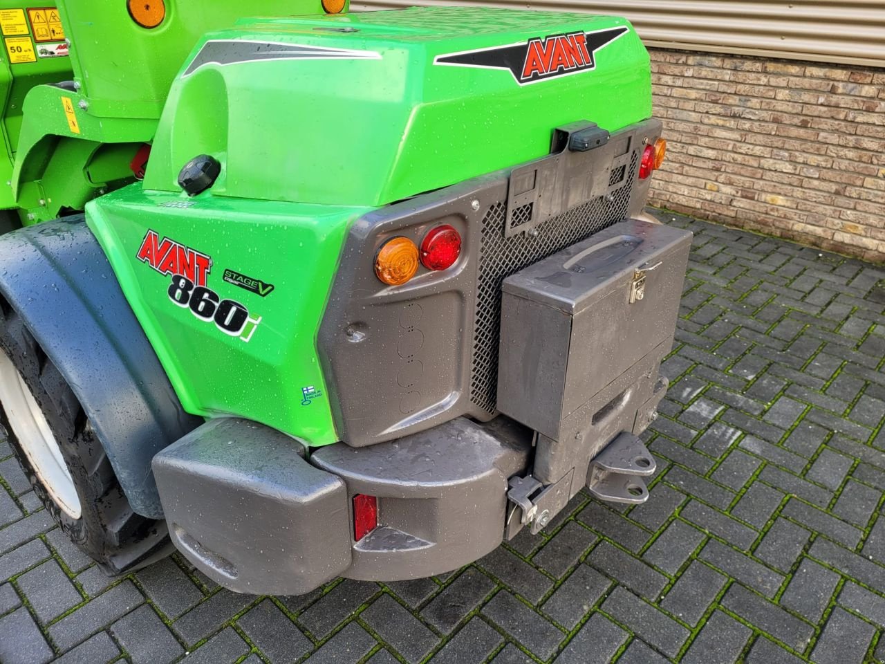 Radlader des Typs Avant 860i, Gebrauchtmaschine in Houten (Bild 8)