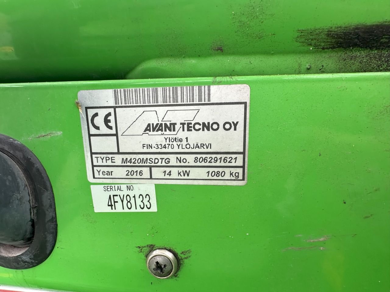 Radlader tip Avant M420MSDTG, Gebrauchtmaschine in Reeuwijk (Poză 10)