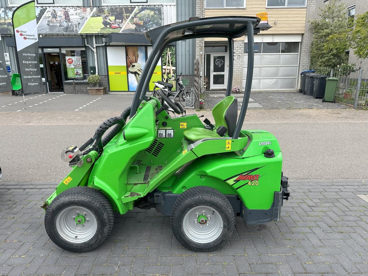 Radlader tip Avant M420MSDTG, Gebrauchtmaschine in Reeuwijk (Poză 3)