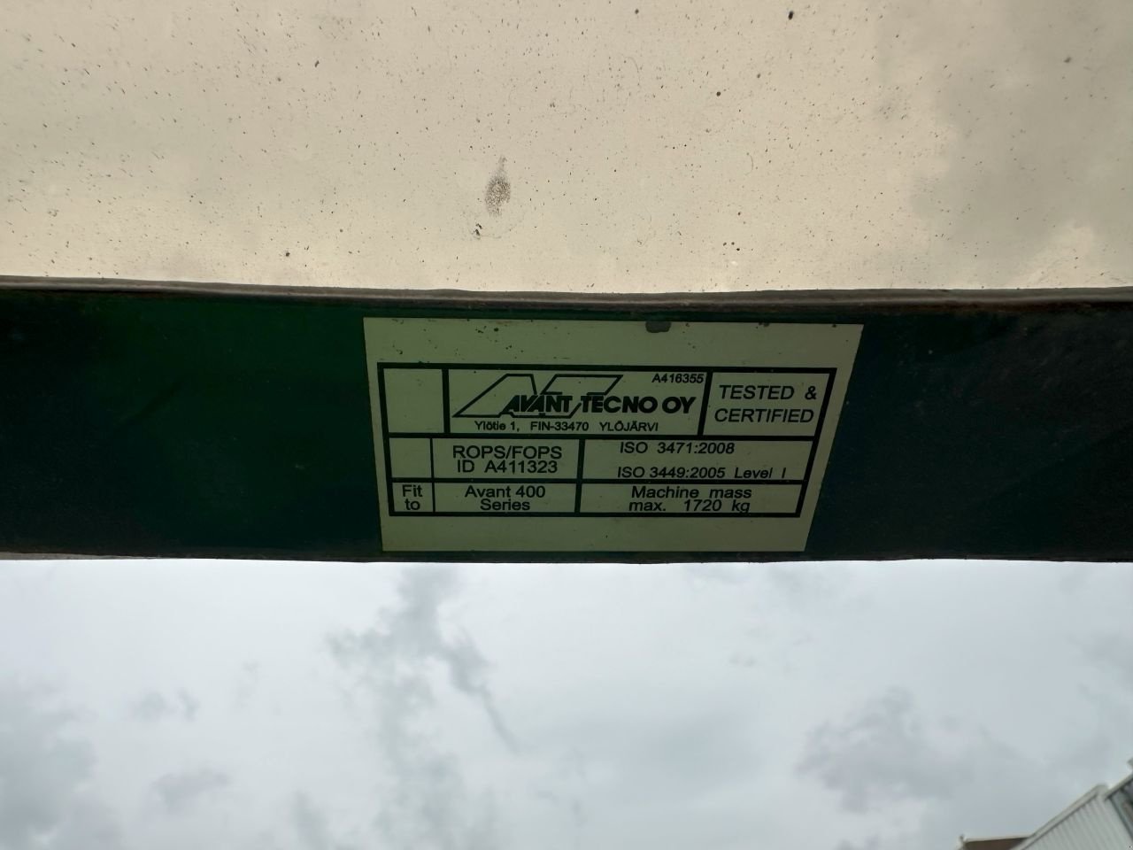 Radlader tip Avant M420MSDTG, Gebrauchtmaschine in Reeuwijk (Poză 11)